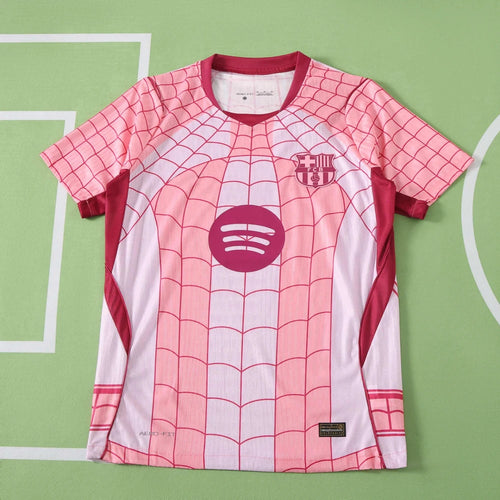 2026 FC Barcelona Home Spider-Man Pink