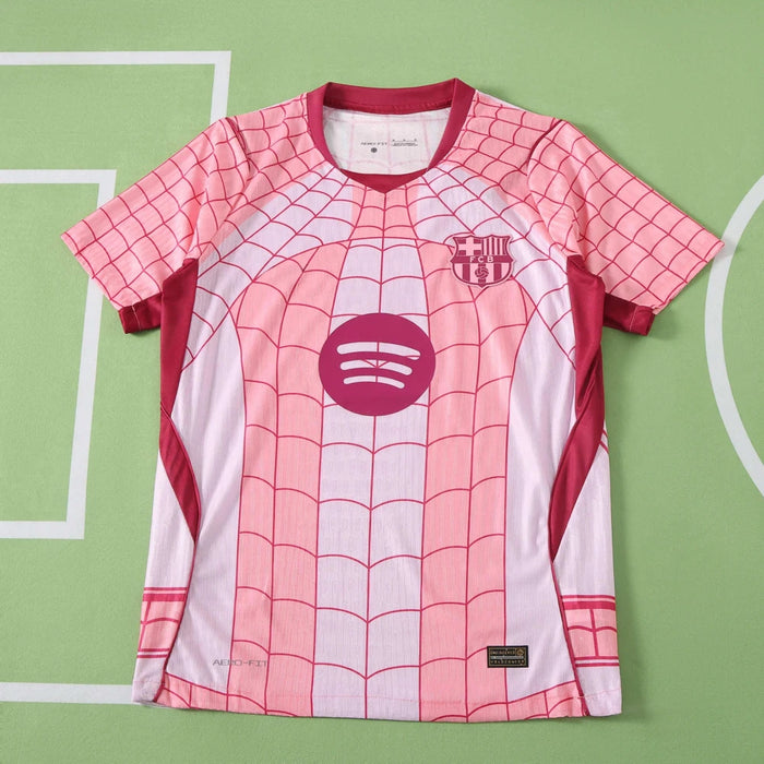 2026 FC Barcelona Home Spider-Man Pink