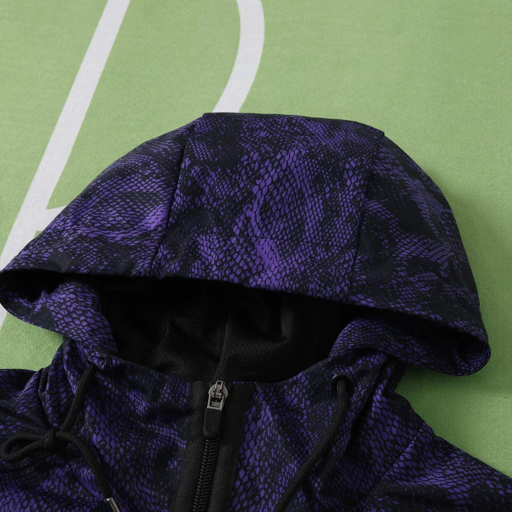 2026/2027 FC Barcelona Windbreaker – hood detail
