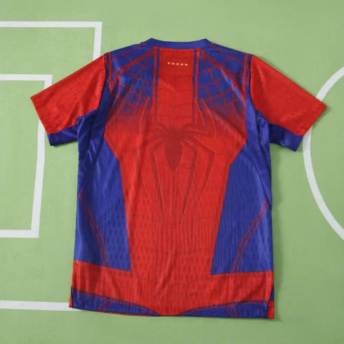 2026 FC Barcelona Home Spider-Man Blue Red
