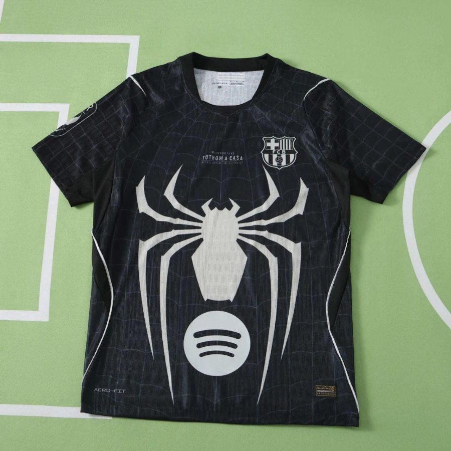 2026 FC Barcelona Home Spider-Man Black